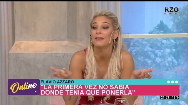 Sol Pérez, Flavio Azzaro y Angie Balbiani hablaron de su primera vez смотреть онлайн