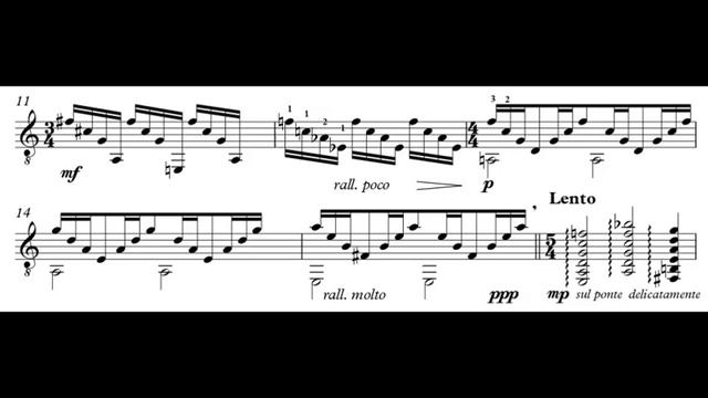 Cristiano Porqueddu - 'Très Miniatùras' - Carlo Francesco Defranceschi [Score-Video] смотреть онлайн