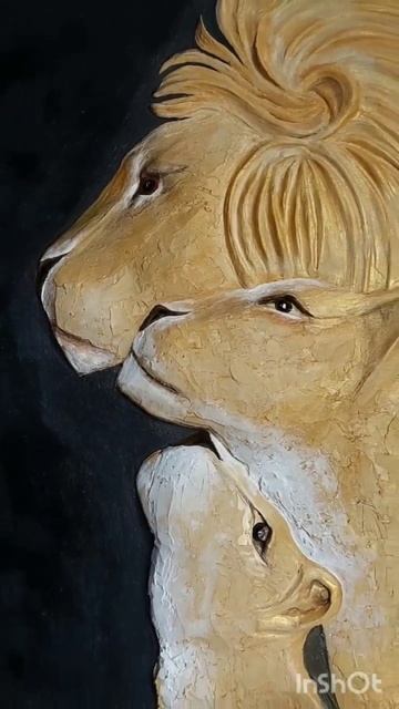 Лев и львица #art #декор #картины #арт #лев #львица #tiger #декордлядома #lions #lion #shots смотреть онлайн