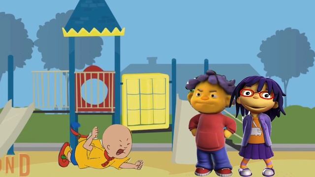 Caillou Acts Childish At Sid The Science Kid/Grounded смотреть онлайн