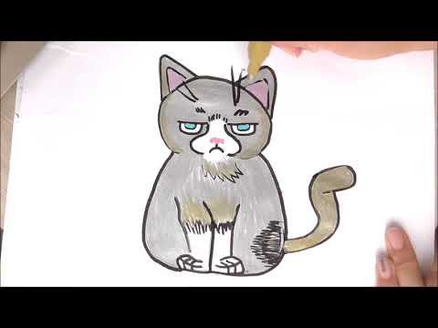 How to Draw a Cat Easy смотреть онлайн