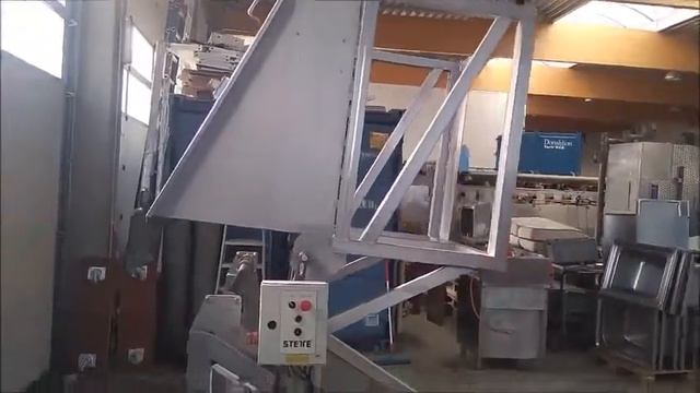 417-313: Peter Stette AS mobile tilting device for pallet boxes смотреть онлайн