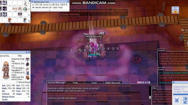 NTF Celine Kimi | Ragnarok Online iRO Chaos | Guillotine Cross Meteor Assault Katar GX смотреть онлайн