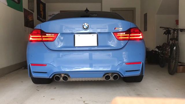 2016 BMW M4 Cold Start