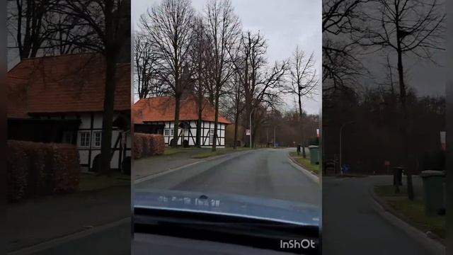 Поместья фермеров в Германии. Стая диких гусей. смотреть онлайн