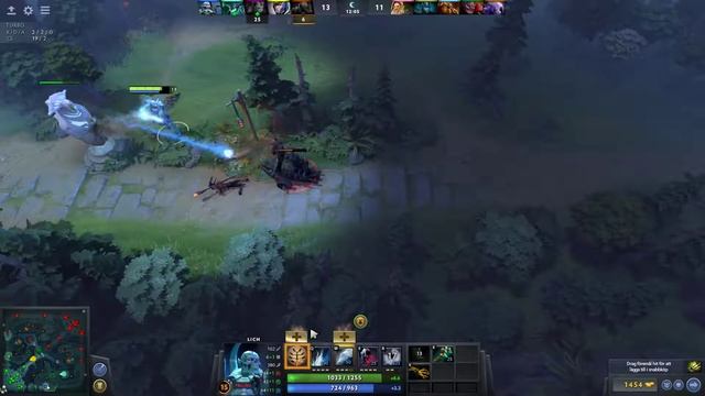 Nybörjare Dota 2 - Lich: Varför hamnar jag i mid lane!? смотреть онлайн