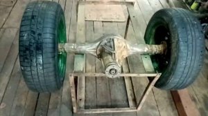 самодельный бортоповоротный мини трактор. начало