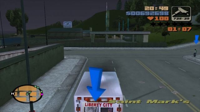 Grand Theft Auto 3 Paramedic Level 12 смотреть онлайн