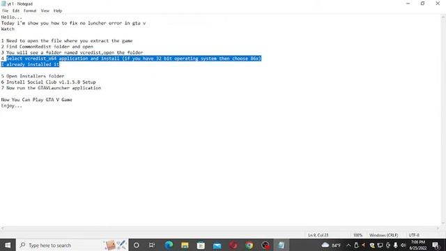 How To Fix GTA 5 No Launcher Error Windows 10 (100% Working ) Please Run GTA V PlayGTAV.exe Fix