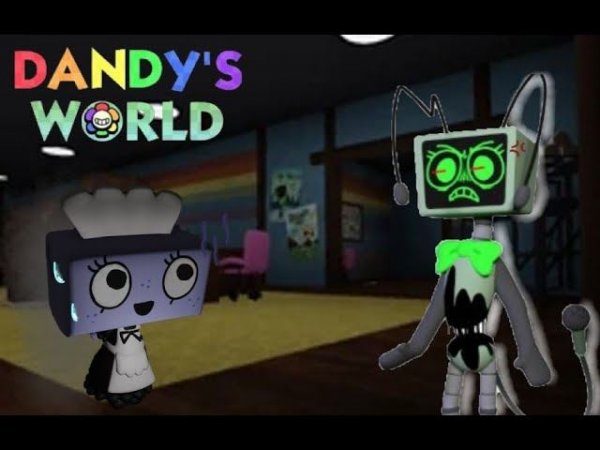 I met Vee main - ( the evil one ) in Dandy's World in Roblox!! \ #loonastick #dandysworld ❕