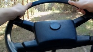 как поставить руль от машины на велик и покатушка