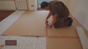 Как правильно укрывать пол для защиты во время ремонта.