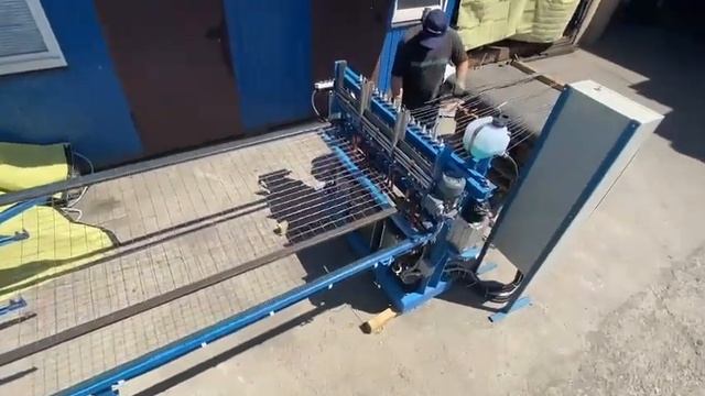 Процесс производства кладочной сетки МТМ-1000 тел. отдела продаж + 7 928 040 00 88 смотреть онлайн