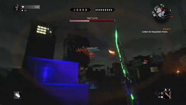 Dying light BTZ: The noob scared hunter Vs. A trashbag смотреть онлайн