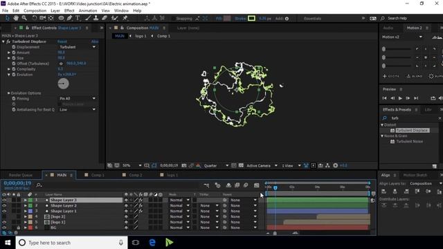 HOW TO CREATE ELECTRIC LOGO REVEL EFFECT IN AFTER EFFECTS | Video Junction смотреть онлайн
