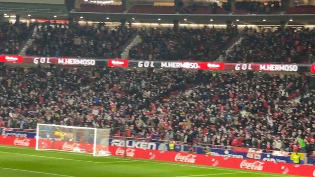 Atlético Madrid 3-2 Valencia 2022: Winning Goal Celebration смотреть онлайн