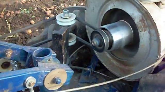 Обзор мотоблока с копалкой