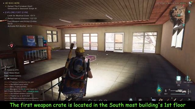 Once Human - Fort Eyrie - All Mystical & Gear crates locations смотреть онлайн