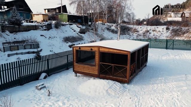 Обзор бани "Скандинавия" смотреть онлайн