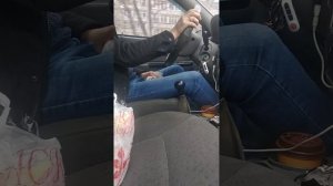 как ездить со сломанной ногой на машине . Ручное сцепление на машину