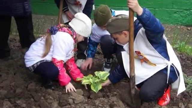 'Зеленая акция' Добровольцев КК ЭОО 'Экологическое содружество' к дню Великой Победы! смотреть онлайн