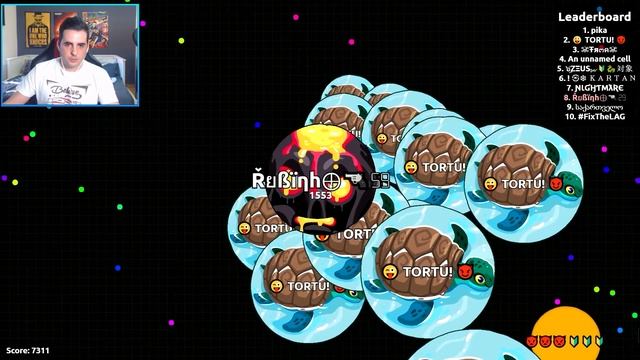 EL TRICK MAS LOCO!! c/ PokeR | Agar.io | Nuevos SKINS | Rubinho vlc смотреть онлайн