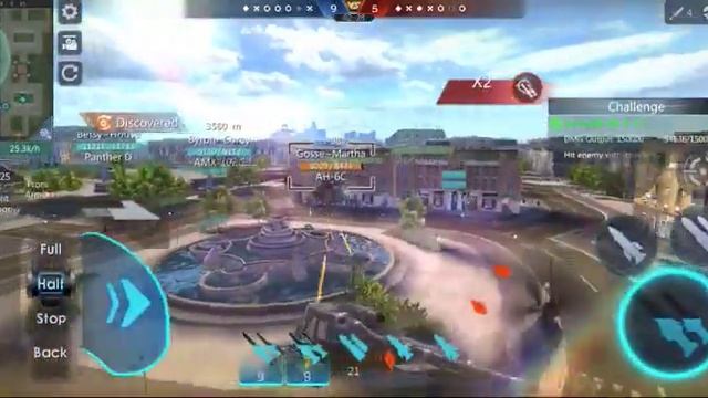 Clash of Panzer: Tank Battle Gameplay смотреть онлайн