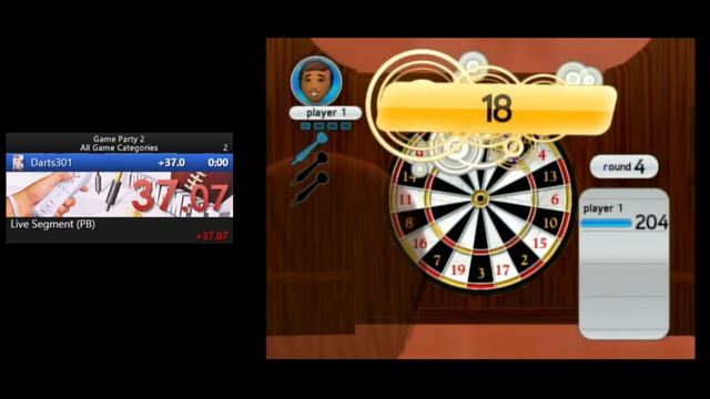 Party Game 2 2008 (Wii): 'Darts - 301' speedrun.com 01:15:233ms смотреть онлайн