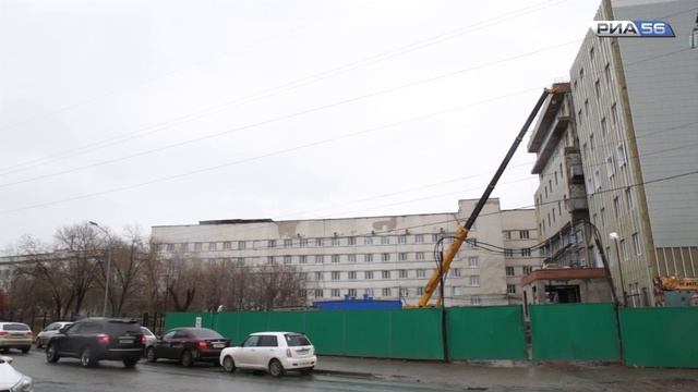 Оренбург. Ход строительства перинатального центра смотреть онлайн