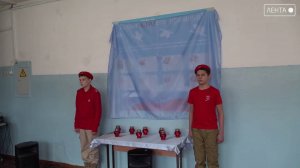 В школе № 10 открыли мемориальный стенд памяти участников Специально военной операции