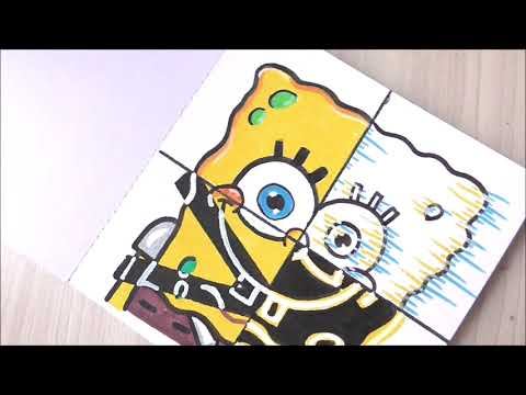 One Drawing, But in 4 art styles!! смотреть онлайн