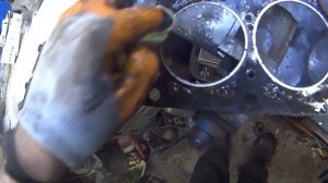 Снял гбц на ниве и очень во время