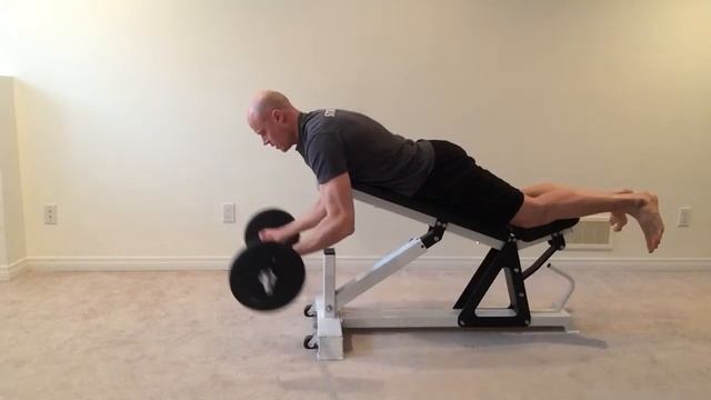 Prone Incline Barbell Curl смотреть онлайн