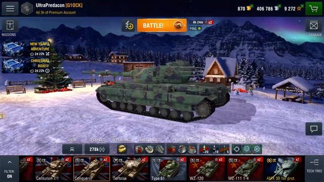 (Too Much Lost Time From My Life) World Of Tanks Blitz (My Hangar) 03.01.2019 смотреть онлайн
