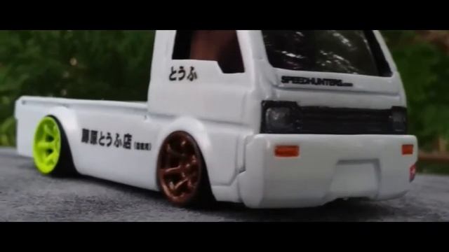 Pickup truck stance 1/64 - Tomica elf convert to Mitsubishi jetstar [ k-car ] смотреть онлайн