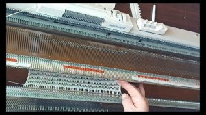 Видеобзор вязания летнего джемпера с помощью П-каретки