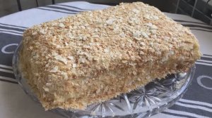 НАПОЛЕОН из лаваша (ЛЕНИВЫЙ)❗️ Вкусный рецепт ТОРТА с заварным кремом❗️