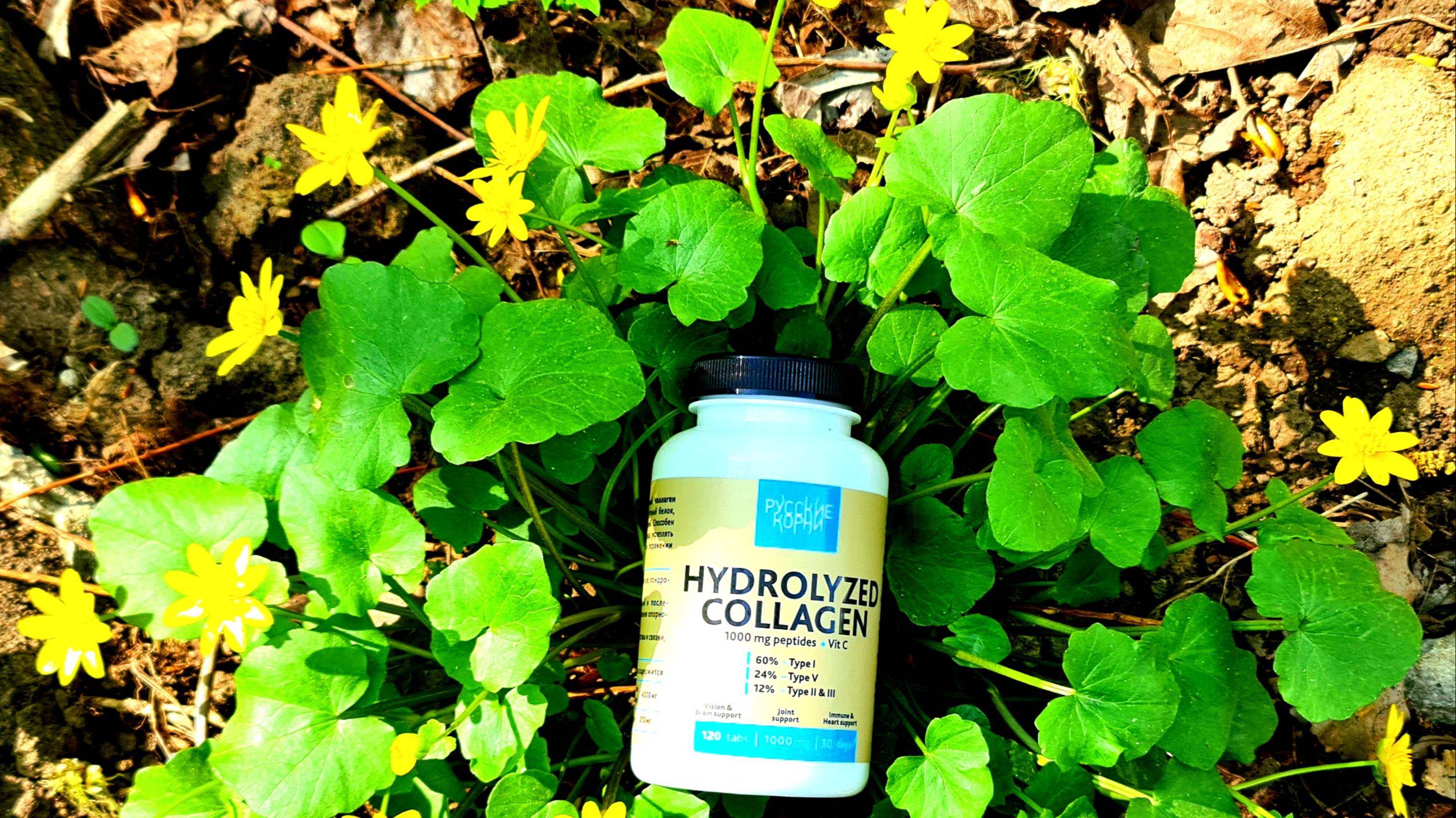 #Русские #Корни, #Коллаген в #таблетках + #Витамин С #Мой #отзыв. смотреть онлайн