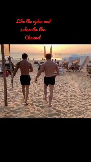 Jaff Seid Beach Pose// #shirtLess