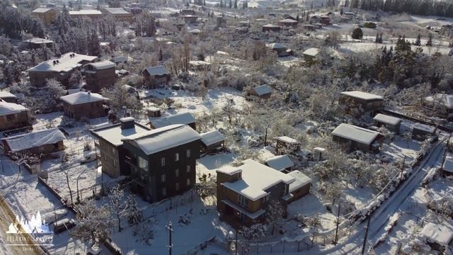 Rare Drone Footage Shows Entire City Blanketed In Unexpected Snow!