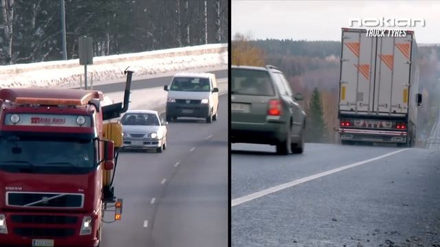 Nokian Truck Tyres presentation video in Russian смотреть онлайн