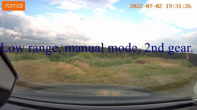 Touareg 2012 V6TDI offroad POV drive смотреть онлайн
