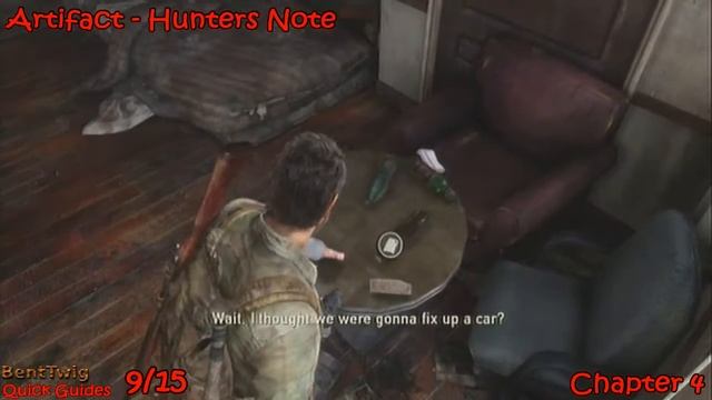 The Last Of Us - All Collectables Chapter 4 - Artifacts - Pendants - Manuals - Comics