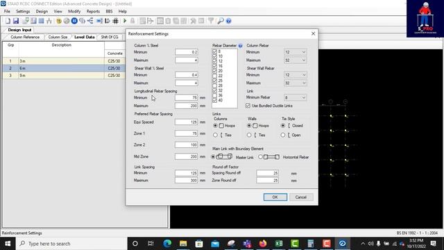 Reinforced Concrete Design of a Three Storey Building - Column Design смотреть онлайн