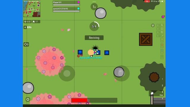 Surviv.io Player is mean to turtle they instantly regret it смотреть онлайн