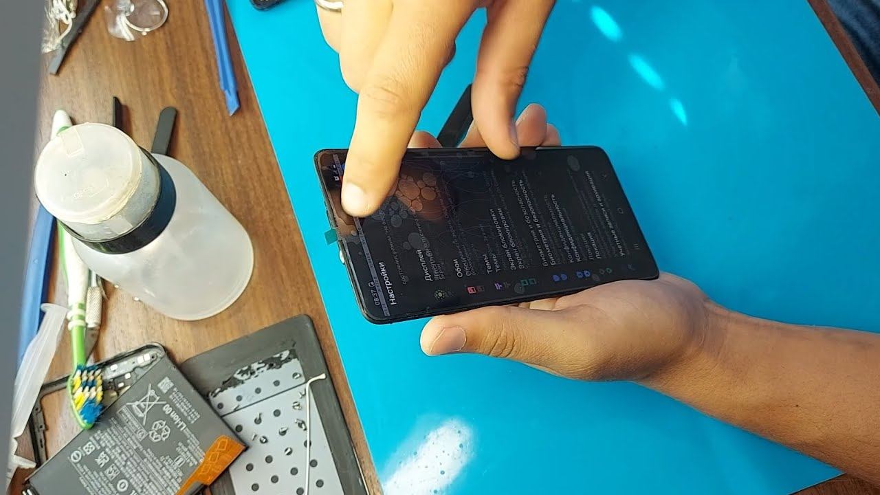 Как заменить дисплей на телефоне Samsung Galaxy A51 (SM-A515f) смотреть онлайн