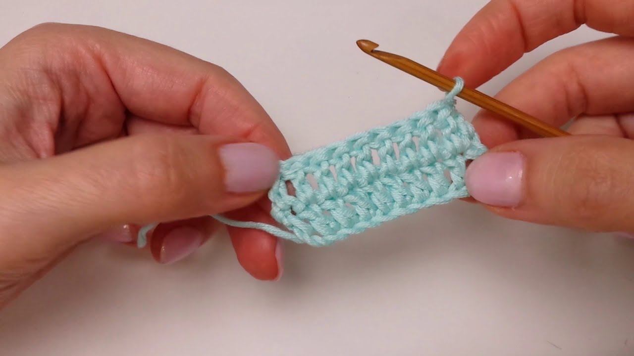 Как провязать - первый столбик с накидом в первом ряду, первый ССН или рельефный ССН в ряду