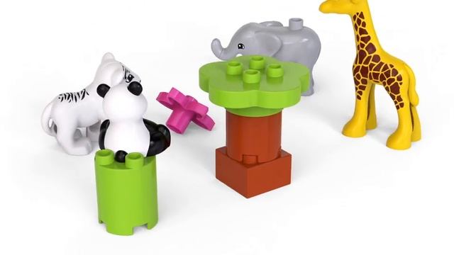 LEGO 10904 DUPLO Baby Animals смотреть онлайн