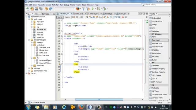 APLICACIÓN CRUD CON DAO + MYSQL смотреть онлайн