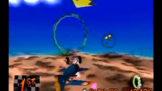 Crash Bandicoot 3 Warped Time Trial - Level 30 Rings of Power 0:46:86 смотреть онлайн